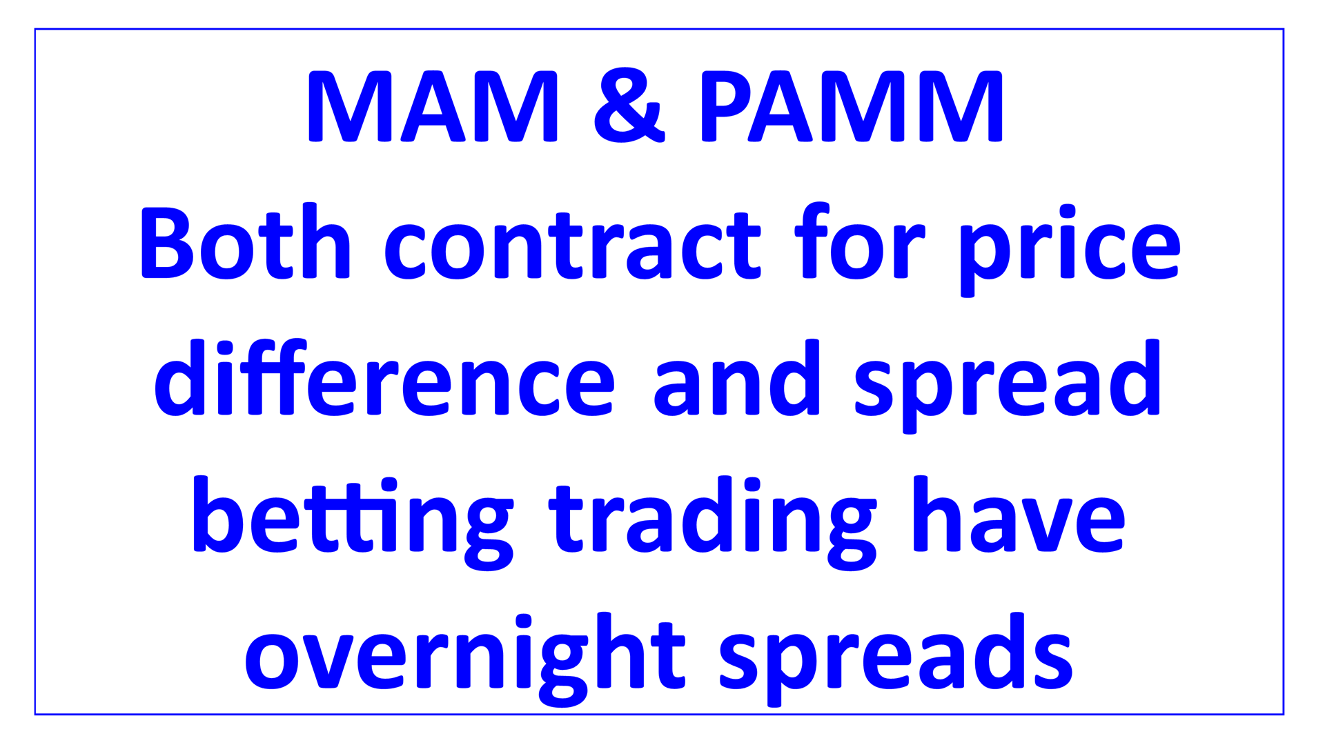 contract for difference spread betting en